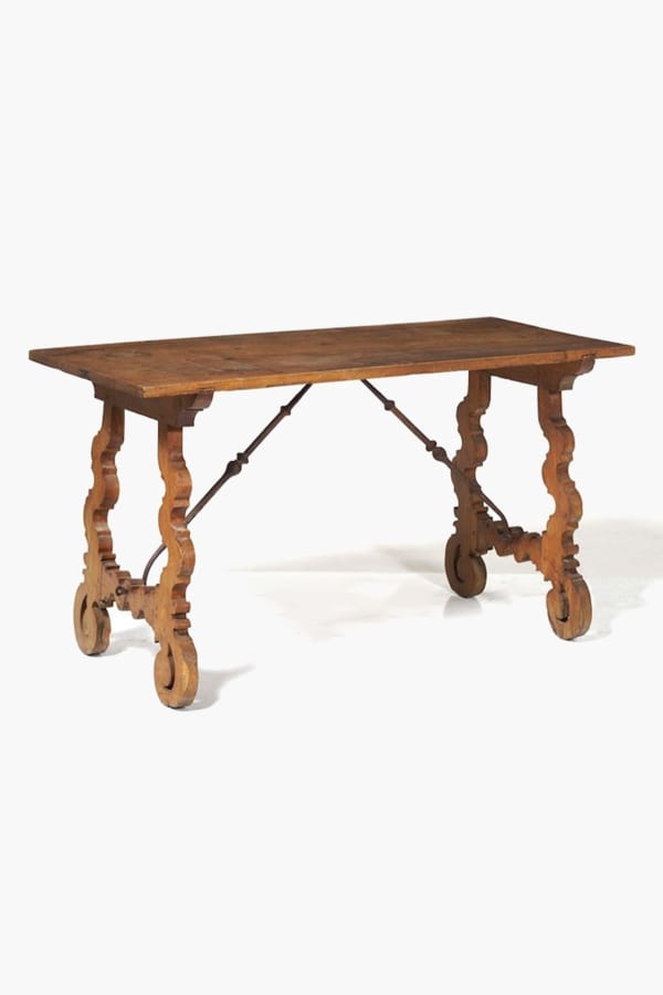 19th Century Italian Walnut 'Fratino' Table