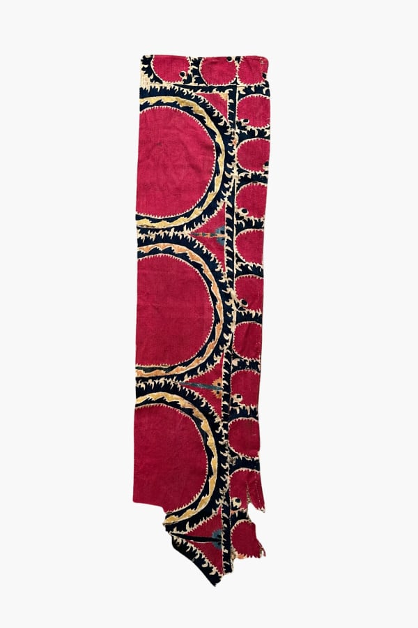 Early 19th Century Tashkent Suzani Fragment, c. 1900