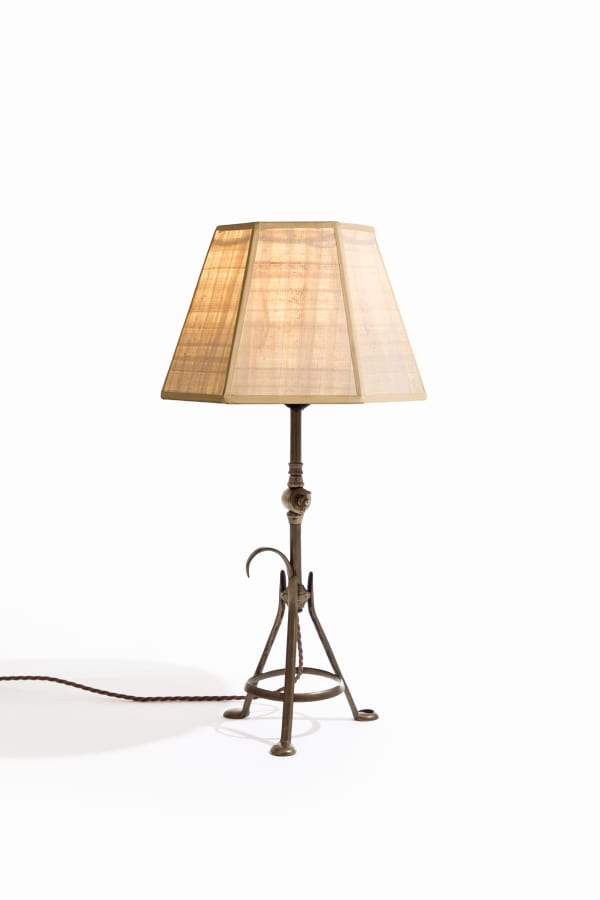 Brass Pullman Lamp by The General Electric Company, c.1920