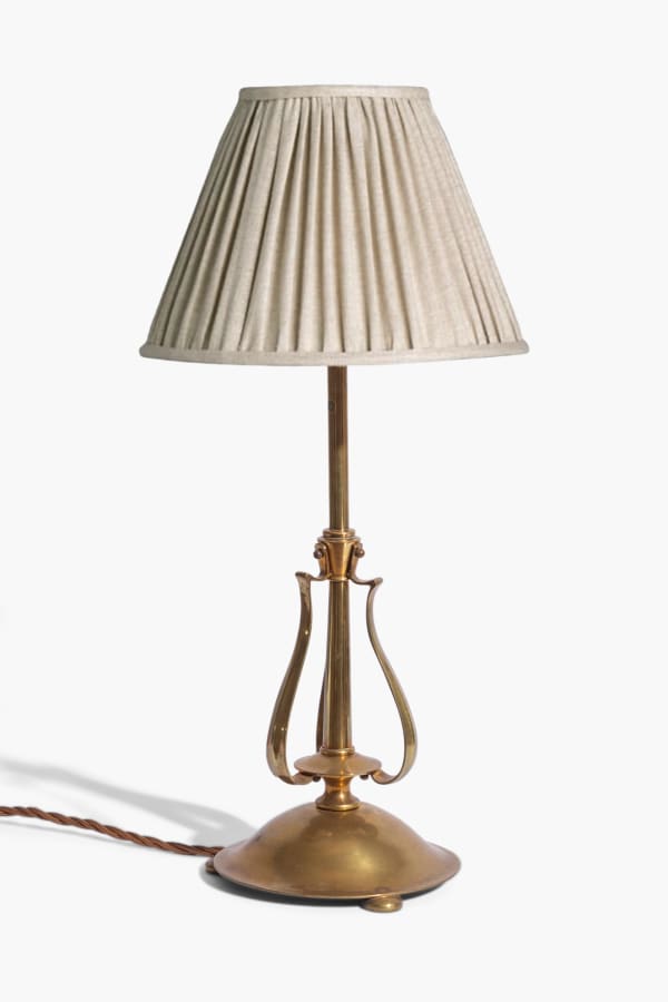 Art Nouveau Table Lamp in the manner of WAS Benson, Circa 1910