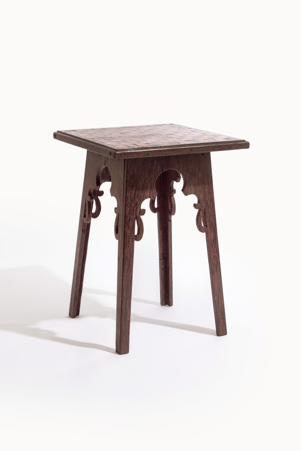 Arts & Crafts Fruitwood Side Table, C. 1900