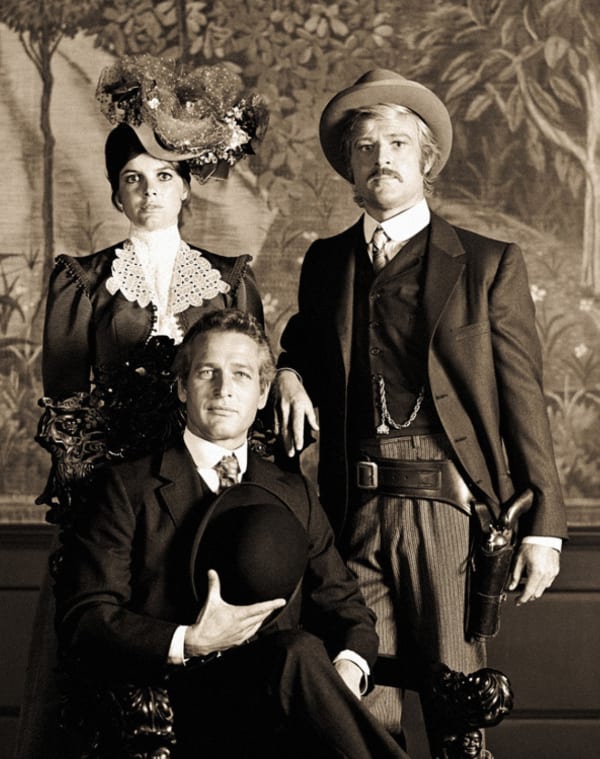 Lawrence Schiller, Butch Cassidy and the Sundance Kid, Katharine Ross, Paul Newman & Robert Redford, 1968