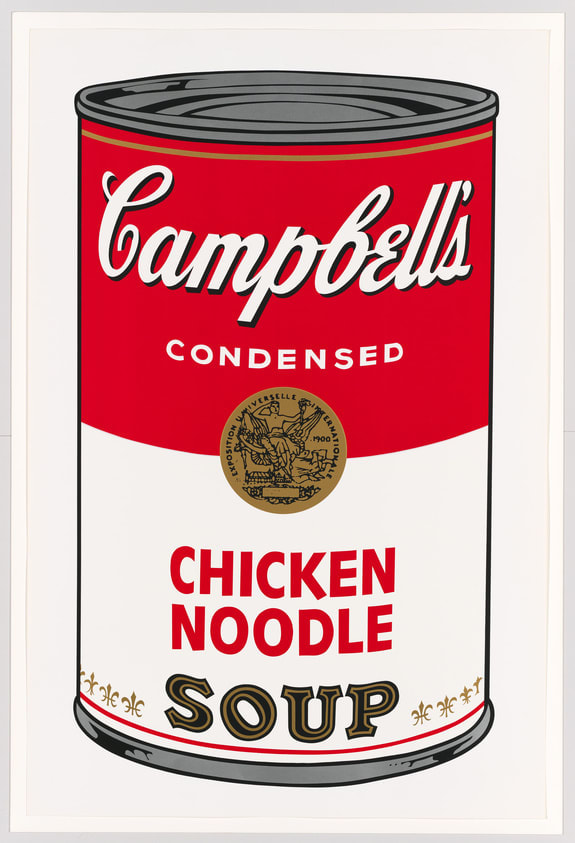 Andy Warhol, Chicken Noodle Campbells Soup, 1969