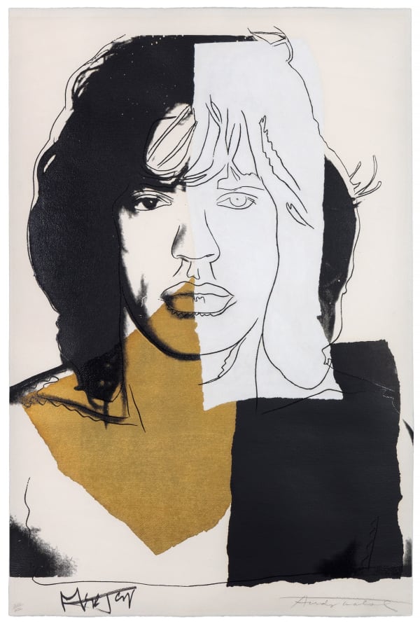 Andy Warhol, MICK JAGGER II.146, 1975