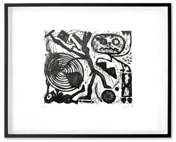 A. R. Penck, Was ist Gravitation?, 1984