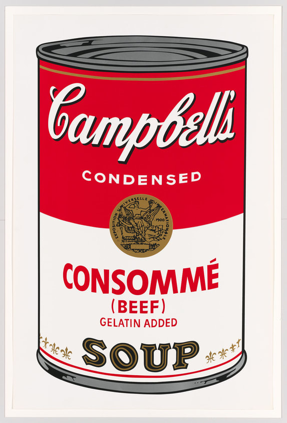Andy Warhol, Consommé Beef Campbells Soup, 1968
