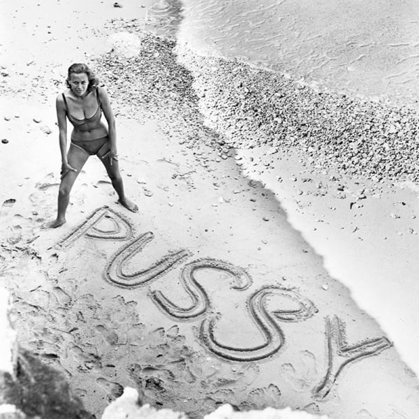 Terry O'Neill, Honor Blackman lifetime co-signed, 1964