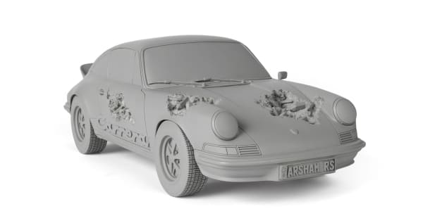Daniel Arsham - Eroded Carrera RS, 2021