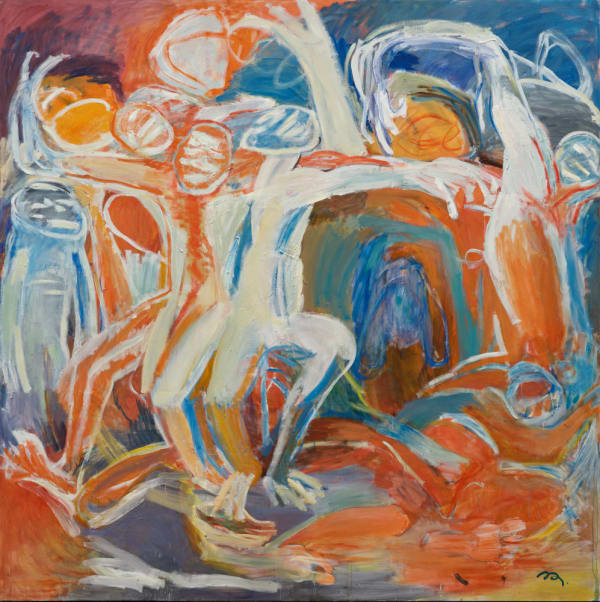 Tang Dixin Midnight, 2023 Oil on canvas 250 x 250 cm