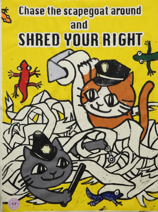 Nobuaki Takekawa, SHRED YOUR RIGHT, 2018