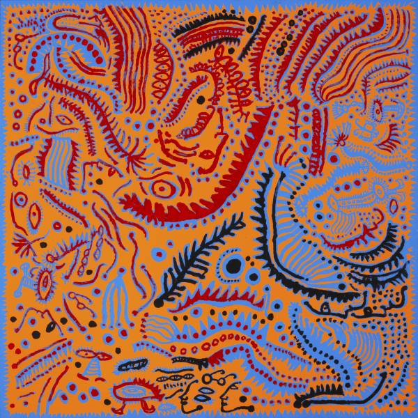 Yayoi Kusama, RITES OF DEATH, 2011