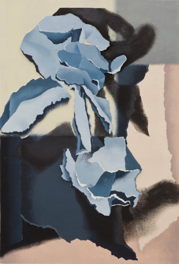 Xu Danqing Fragrance Poetry, 2017 Acrylic paint on watercolor paper 39 x 27 cm