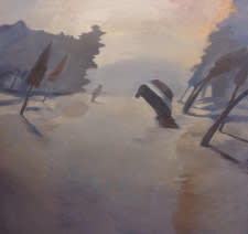 Tang Dixin Crooked Times, 2014 Oil on canvas 180 x 190 cm