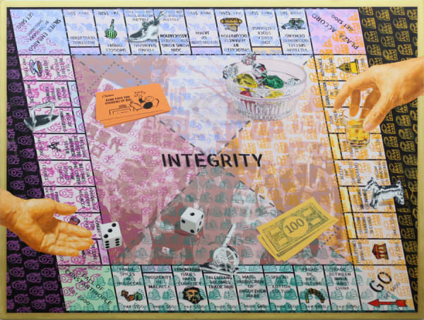 Nobuaki Takekawa INTEGRITY, 2016 Acrylic on canvas 194 x 259 cm