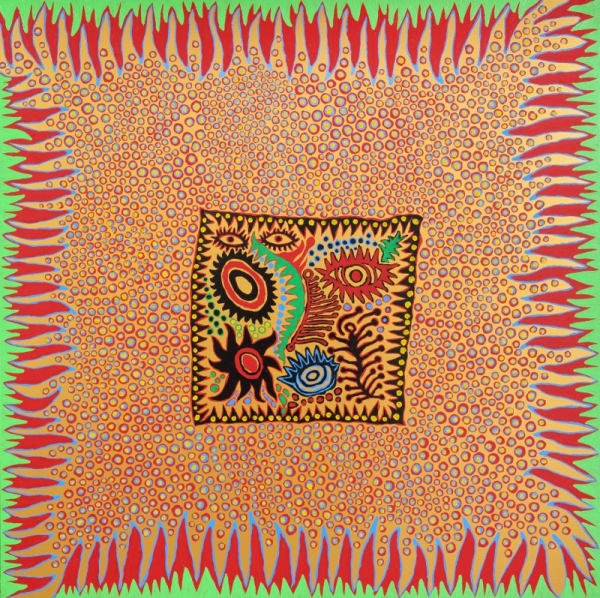 Yayoi Kusama BEGINNING OF LIFE, 2012 Acrylic on canvas 194 x 194 cm