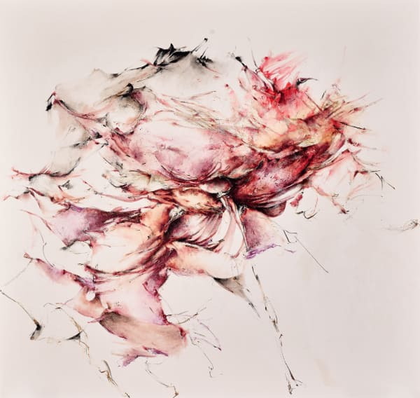 Ay Tjoe Christine Petal Number One, 2023 Oil on canvas 180 x 190 cm