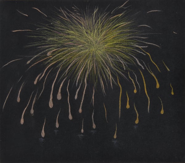 Tomoko Kashiki Firework, 2016 Coloured pencil, paper 16 × 18 cm