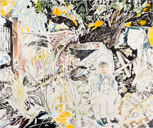 Chris Huen Sin-Kan Joel, 2019 Oil on canvas 200.5 x 240 cm