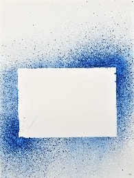 Tsuyoshi Hisakado crossfades #4 / frame, 2018 silkscreen, ink on paper 91 x 72.5 x 4.6 cm