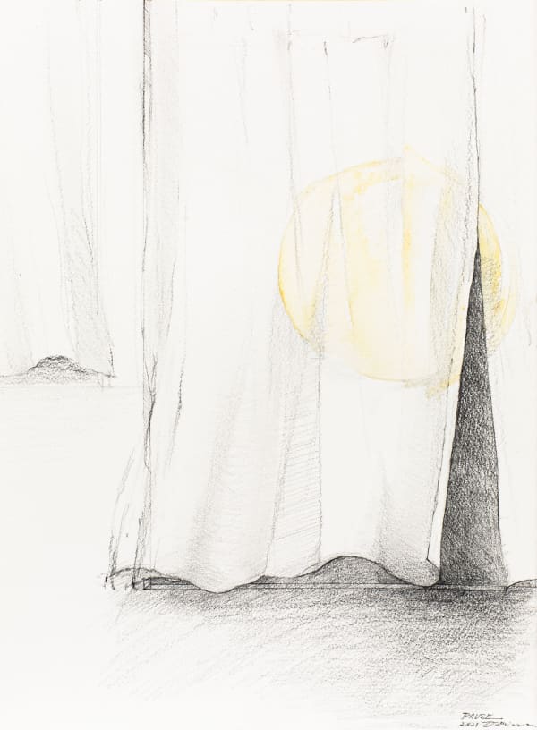 Tsuyoshi Hisakado PAUSE, 2021 Pencil, watercolor pencil on paper 34 x 24.5 cm