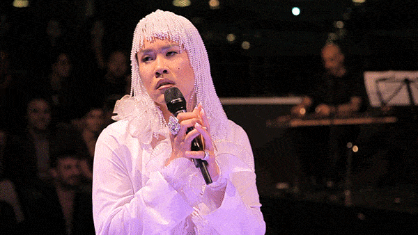 Ming Wong Biji Diva!, 2011/2014 Two-channel full HD video installation with stereo sound 32' 34" Edition of 5 + 2 A.P.