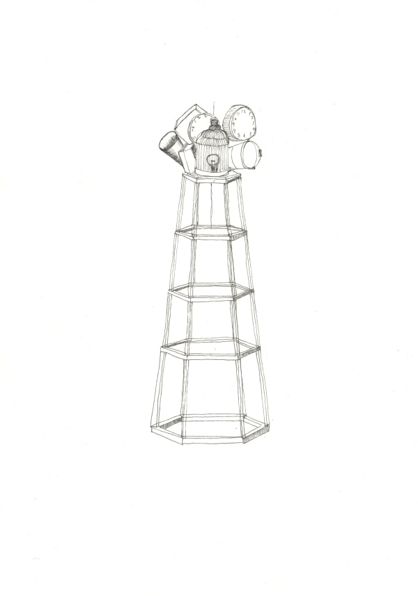 Hiraki Sawa, memoria paralela (light house II), 2019