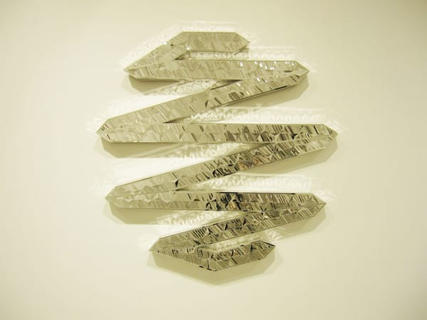 Monir Shahroudy Farmanfarmaian Hendecagon, 2008 Mirror, plaster, wood Within the diameter of a 100 cm circle edition 1 of 3