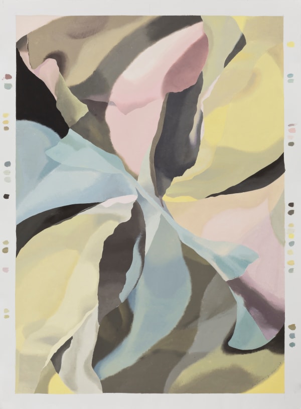 Xu Danqing Mirror, 2020 Acrylic paint on watercolor paper 76 x 56 cm