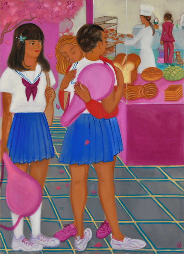 Maria Farrar Happy Sky, 2025 Oil on linen 180 x 130 cm