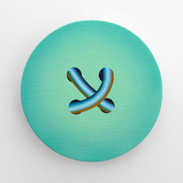 Astrid Kajsa Nylander, cerulean blue minijob #3, 2025