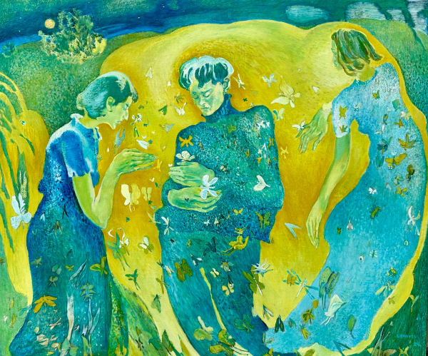 YAROSLAV LEONETS, Whisper of thoughts , 2024