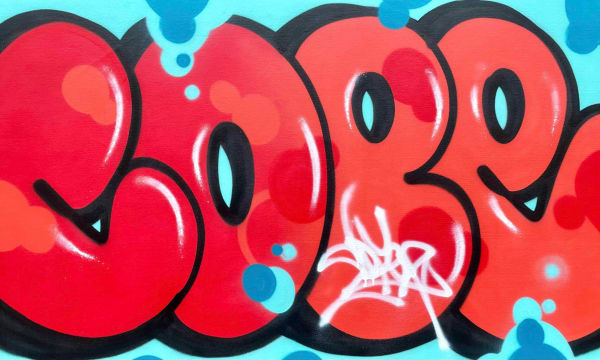 Cope 2, Iconic bubble red, 2023