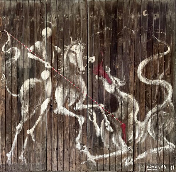 Jérôme Mesnager, Saint Georges et le dragon, 2011