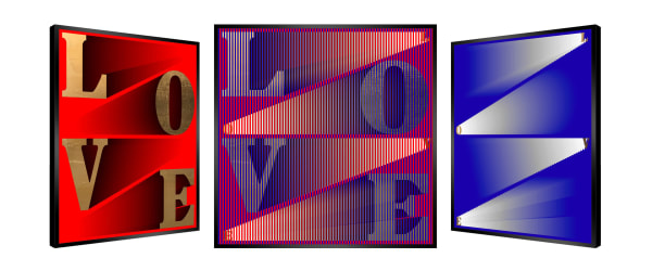 Patrick Rubinstein, Love light rays, 2022