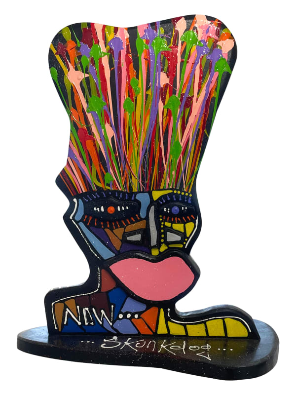 Skunk Dog, The king with pink lips, 2024