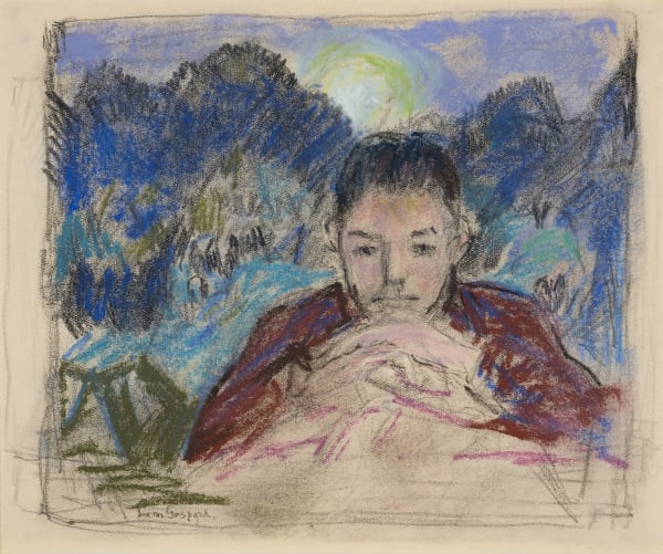 Leon Gaspard, Portrait of a Young Man