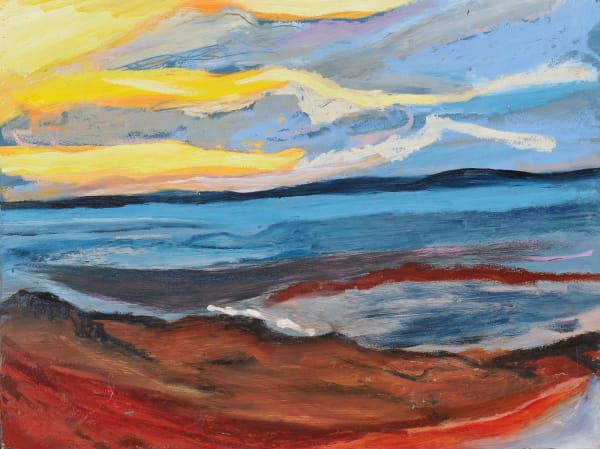 Page Allen Lights on Earth, d. 2025 8 x 12 inches