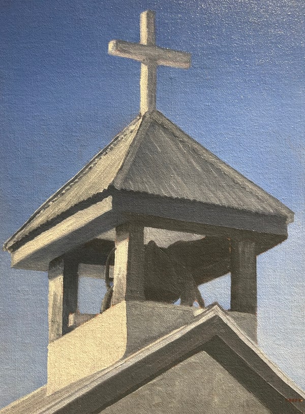 Frank Croft Cupola, Santo Nino, Rociada, d. 2004 12 x 9 inches