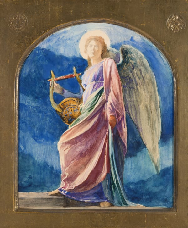 John La Farge, The Harpist