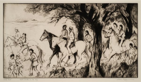 Gene Kloss, Rabbit Hunters on the Way, d. 1973