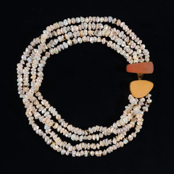 Yazzie Johnson and Gail Bird, Necklace, d. 2024
