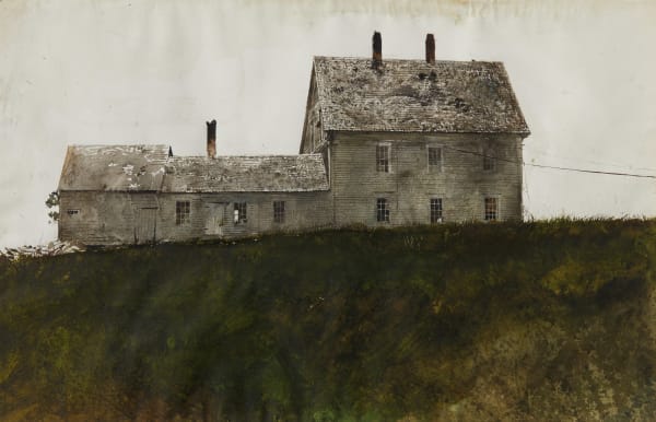 Andrew Wyeth Olson's, d. 1968 19 x 29 1/2 inches