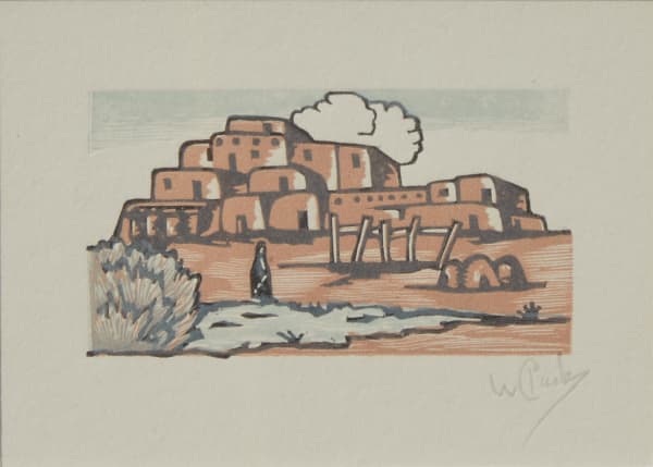 Willard Clark, Taos Pueblo, New Mexico