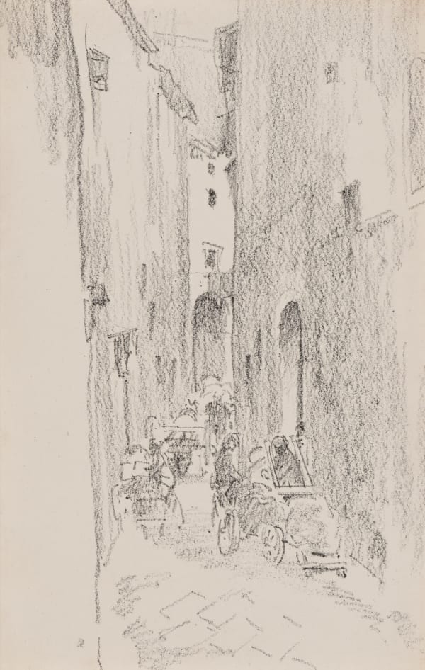 William Penhallow Henderson, Carretieres - Florence, Italy, c. 1910