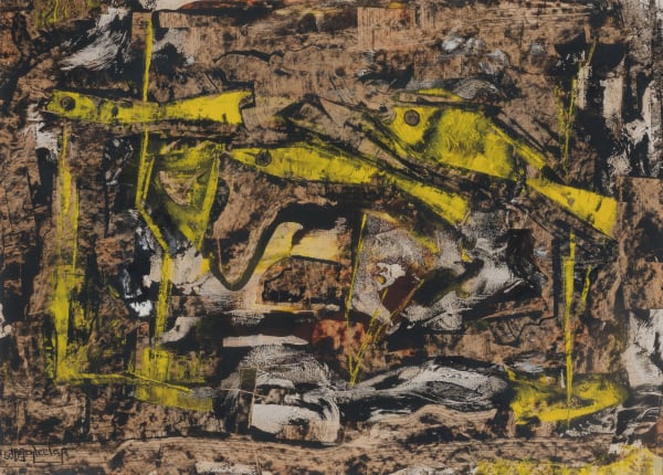 Howard Schleeter - Yellow Fish, 8/26/50, d. 1950