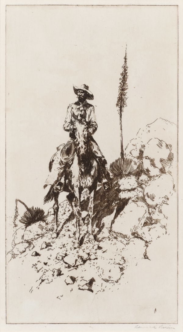 Edward Borein, Rider in the Desert