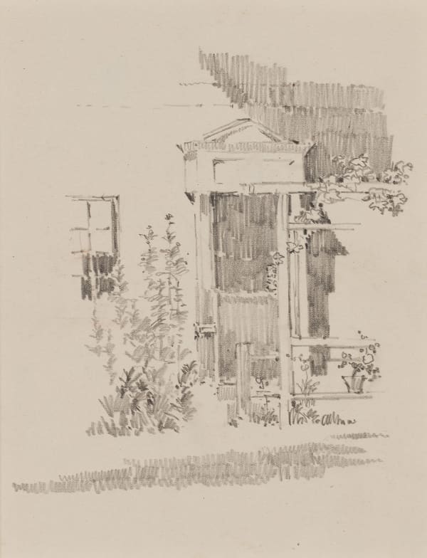 William Penhallow Henderson, Doorway to W. P. H.'s Studio, Lake Bluff, d. 1903