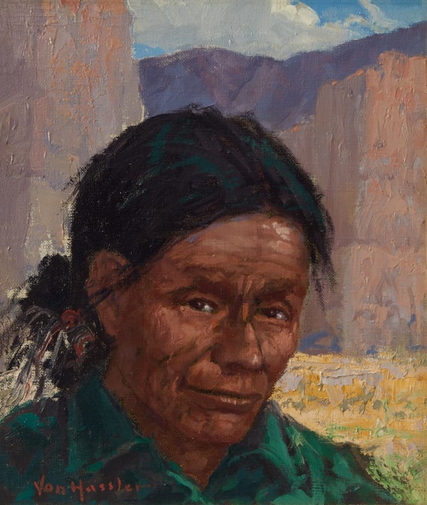 Carl Von Hassler, Navajo Indian