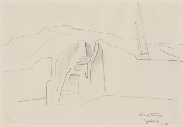 Andrew Dasburg, Kiva Steps, d. 1930
