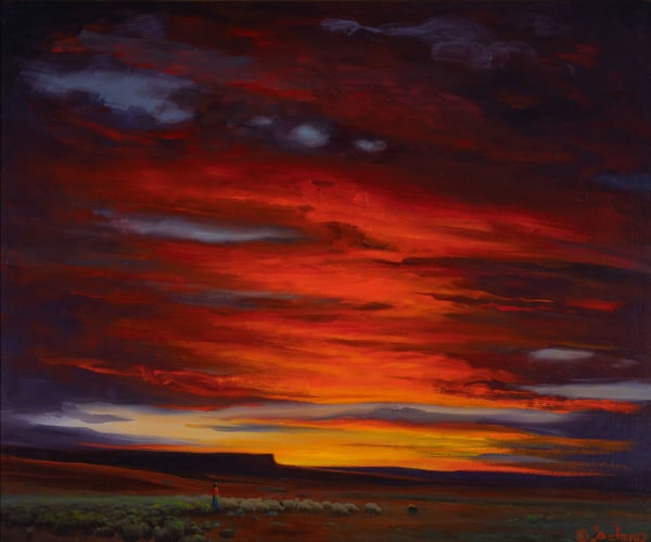 Gerard C. Delano - Arizona Sunset